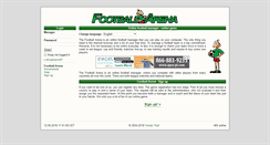 Desktop Screenshot of footballarena.org